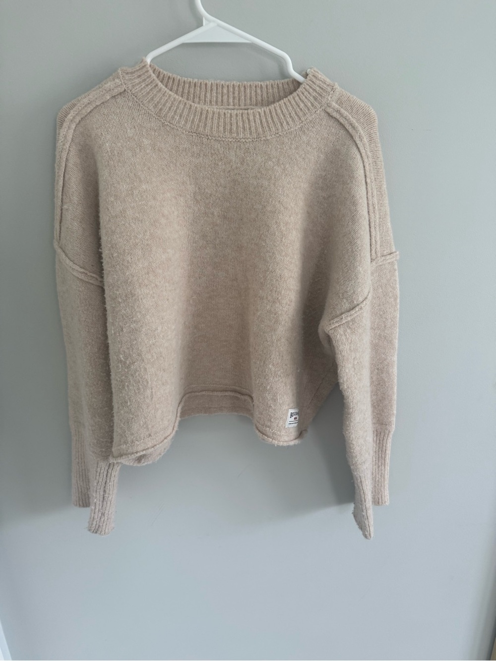 BDG Cozy Cream Crewneck Women's Sweater